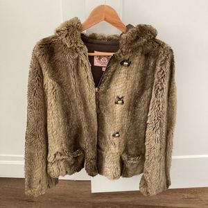Juicy Couture faux fur jacket